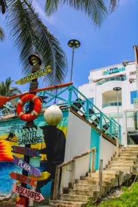 Bazén v ubytování Hotel San Andres Arboletes nebo v jeho okolí