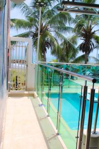 Bazén v ubytování Hotel San Andres Arboletes nebo v jeho okolí