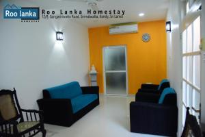 Posezení v ubytování Roo Lanka Homestay