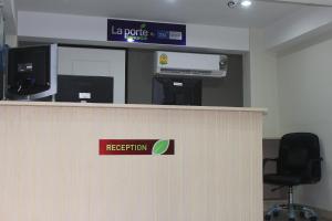 Vstupní hala nebo recepce v ubytování La Porte Hotel Bangkok