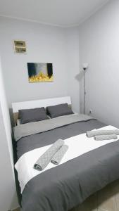 Postel nebo postele na pokoji v ubytování Apartman SPLENDID + 10 fotografií