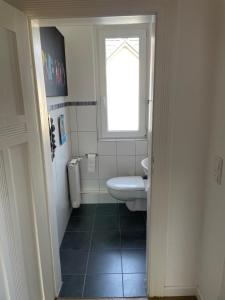 Koupelna v ubytování Ferienwohnung Woldemar
