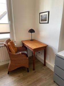 Posezení v ubytování Ferienwohnung Woldemar