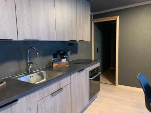 Køkken eller tekøkken på Stryn Golden Resort - Panorama I