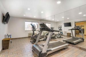 Fitness centrum a/nebo fitness zařízení v ubytování Best Western Parker Inn