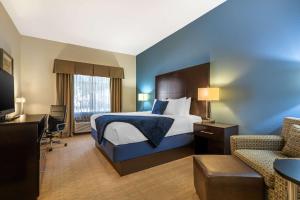 TV a/nebo společenská místnost v ubytování Best Western Plus Lytle Inn and Suites