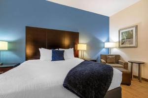 Postel nebo postele na pokoji v ubytování Best Western Plus Lytle Inn and Suites