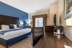 Postel nebo postele na pokoji v ubytování Best Western Plus Lytle Inn and Suites