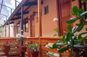 Zahrada ubytování La Posada del Viajero