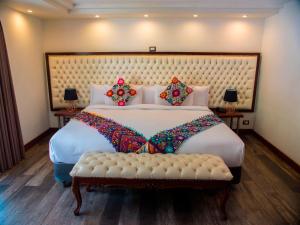 Letto o letti in una camera di Jaya Machu Picchu Boutique Hotel