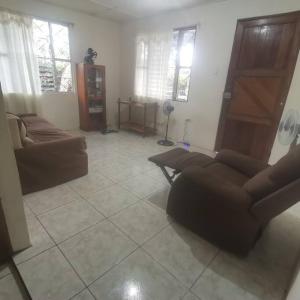 Posezení v ubytování CañoNegro CasaBlanca