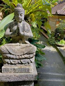 Zahrada ubytování Annayu House Ubud