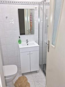 Koupelna v ubytování 3-Double Room in T4 Apartment