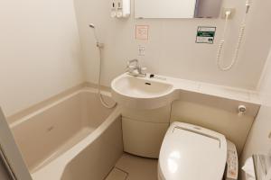 Koupelna v ubytování Washington R&B Hotel Kumagaya Ekimae
