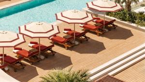 Bazén v ubytování Jumeirah Residences Marsa Al Arab Dubai nebo v jeho okolí
