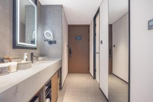 Kopalnica v nastanitvi Atour Hotel Jinan Shandong International Convention and Exhibition Center Ikea