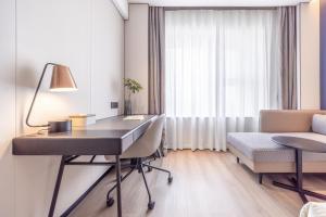 Predel za sedenje v nastanitvi Atour Hotel Jinan Shandong International Convention and Exhibition Center Ikea