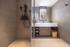 Kopalnica v nastanitvi Atour Hotel Jinan Shandong International Convention and Exhibition Center Ikea