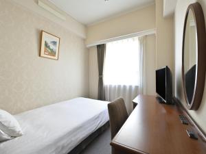 TV a/nebo společenská místnost v ubytování Rihga Hotel Zest Takamatsu