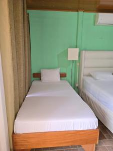 Postel nebo postele na pokoji v ubytování Tortuguero Hill Rooms