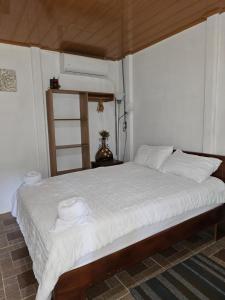 Postel nebo postele na pokoji v ubytování Tortuguero Hill Rooms