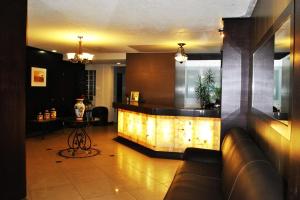 Lobbyen eller receptionen på Hotel Marcella Clase Ejecutiva