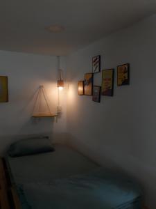 Postel nebo postele na pokoji v ubytování Ở Mô Dalat