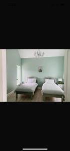Letto o letti in una camera di The Cope