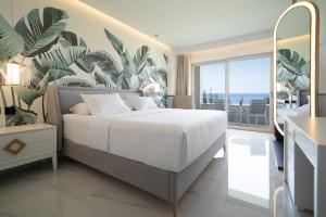 Postel nebo postele na pokoji v ubytování Iberostar Selection Creta Marine