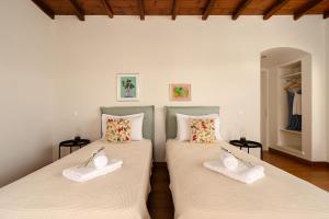 Ένα ή περισσότερα κρεβάτια σε δωμάτιο στο Avles