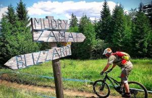Jazda na bicykli v okolí ubytovania Apartmán A29-2, Hrabovo, Ružomberok