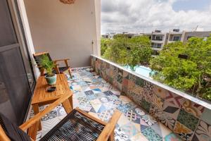 Μπαλκόνι ή βεράντα στο Casa Lamar 10 Min Beach Wifi 300 Mb2gyms6pools