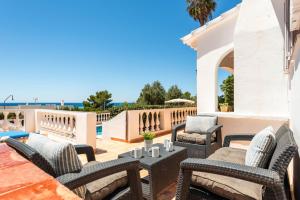 Μπαλκόνι ή βεράντα στο Villa Sa Torreta