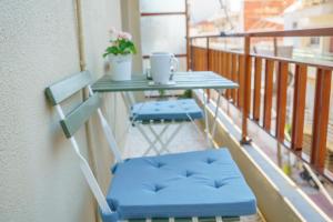 Balkón nebo terasa v ubytování Stela apartament
