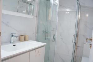 Koupelna v ubytování Stela apartament + 12 fotografií