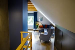 Istumisnurk majutusasutuses Apartamenty Przy Świerku