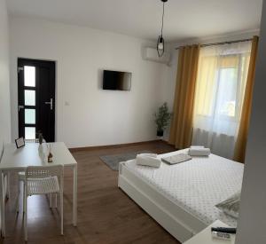 Μια τηλεόραση ή/και κέντρο ψυχαγωγίας στο Vila RAA Huși