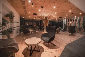 Posezení v ubytování Cristallo Sport & Wellness Hotel