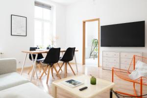 Et tv og/eller underholdning på Große 3 Zimmer Wohnung mit Netflix in zentraler Lage