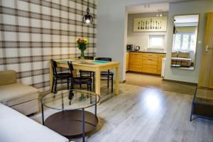 Köök või kööginurk majutusasutuses Apartamenty Przy Świerku
