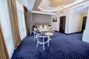 Istumisnurk majutusasutuses Welcome Inn Hotel