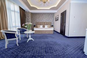 Istumisnurk majutusasutuses Welcome Inn Hotel