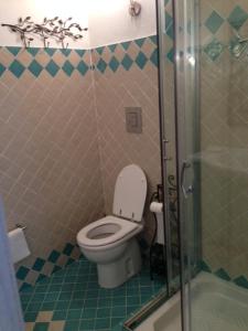 A bathroom at Appartamento Caty