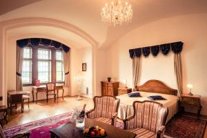 Posezení v ubytování Hotel Štekl