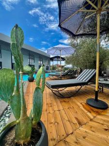 Bazén v ubytování B&B Lofts Thassos nebo v jeho okolí