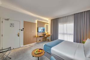 تلفاز و/أو أجهزة ترفيهية في Lotus Grand Hotel