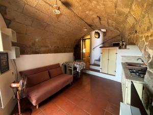 Kuchyň nebo kuchyňský kout v ubytování Terrazza sul Tufo