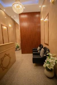 A seating area at Horus Guest House Pyramids View