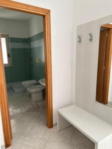 Koupelna v ubytování Casa Morgetia
