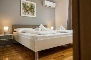 Posteľ alebo postele v izbe v ubytovaní Villa Matko - family destination